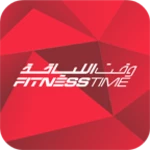 fitness time android application logo